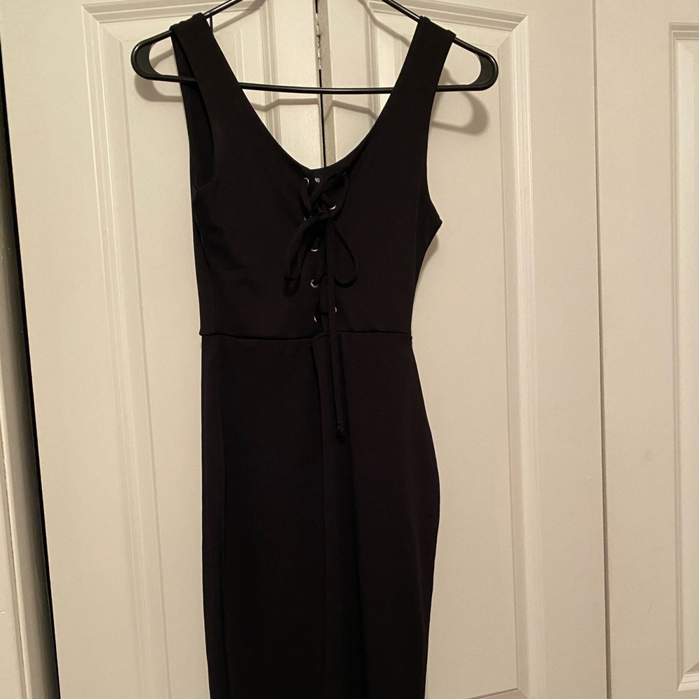 MIDI Black Misguided Dress